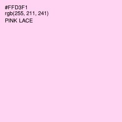 #FFD3F1 - Pink Lace Color Image